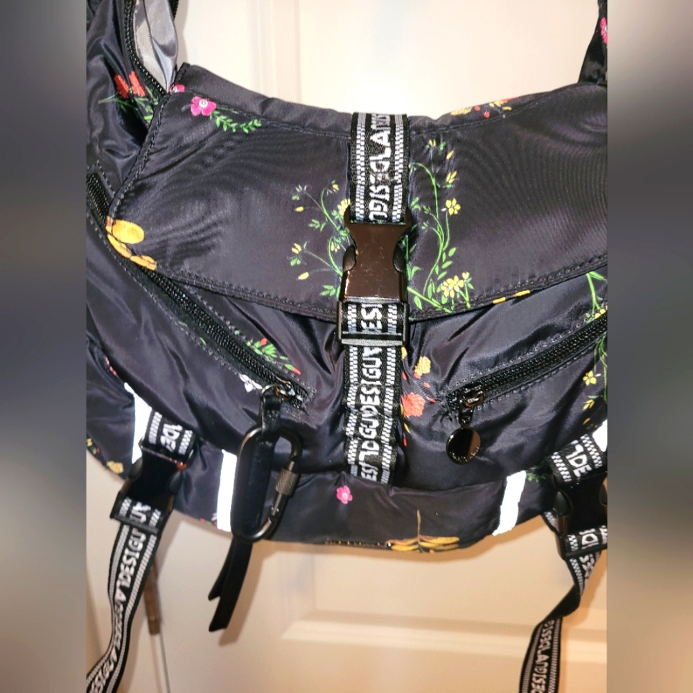 Desigual floral nylon handbag